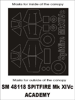Montex SM48118 1/48 Spitfire MkXIVc
