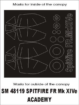 Montex SM48119 1/48 Spitfire FR XIV