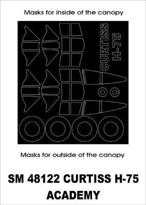 Montex SM48122 1/48 Curtiss H-75