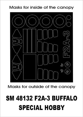 Montex SM48132 1/48 F2A3 Buffalo