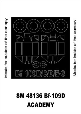 Montex SM48136 1/48 Bf-109D