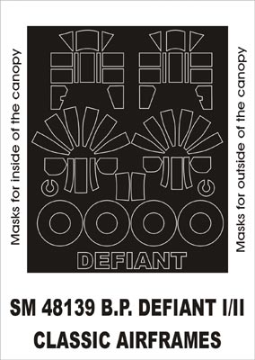 Montex SM48139 1/48 BP Defiant I/II