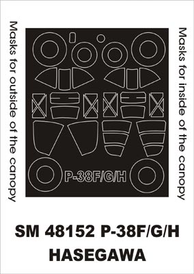 Montex SM48152 1/48 P-38F/G/H