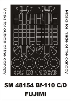 Montex SM48154 1/48 Bf-110C
