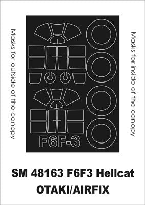 Montex SM48163 1/48 F6F3 Hellcat