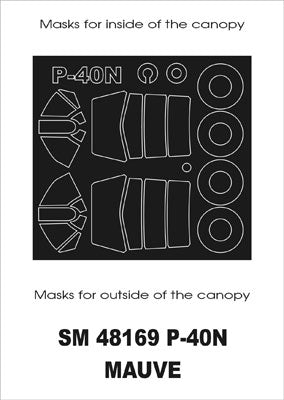 Montex SM48169 1/48 P-40N