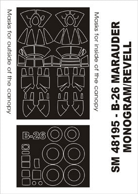 Montex SM48195 1/48 B-26B/G Maruder