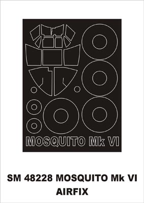 Montex SM48228 1/48 D.H. Mosquito MkVI