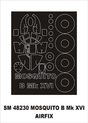 Montex SM48230 1/48 D.H. Mosquito B MkXVI