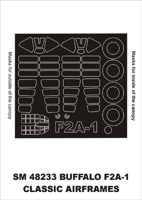 Montex SM48233 1/48 F2A-1 Buffalo