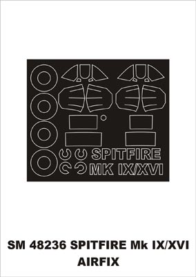 Montex SM48236 1/48 Spitfire MkIX/XVI