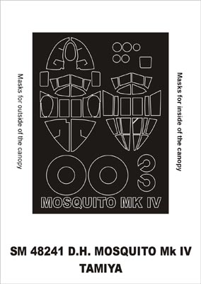 Montex SM48241 1/48 D.H.Mosquito MkIV