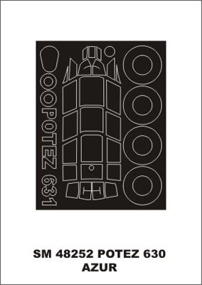 Montex SM48252 1/48 Potez 631