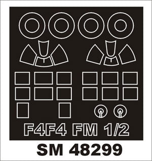 Montex SM48299 1/48 F4F-4, FM-1, FM-2 Wildcat