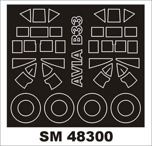 Montex SM48300 1/48 Avia B-33