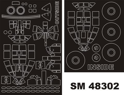 Montex SM48302 1/48 Avro Lancaster B Mki/III