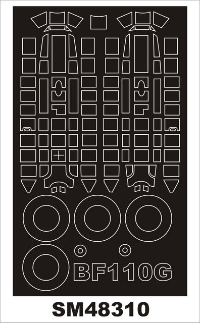 Montex SM48310 1/48 Bf 110G