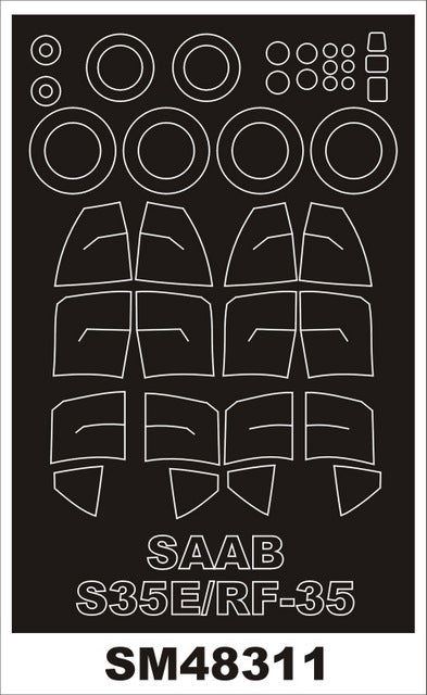 Montex SM48311 1/48 SAAB S35E/RF-35