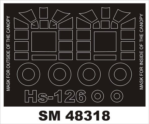 Montex SM48318 1/48 HENSCHEL 126