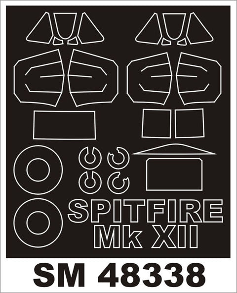 Montex SM48338 1/48 SPITFIRE MkXII
