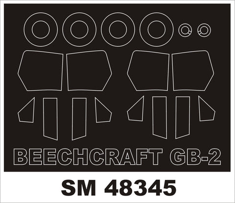 Montex SM48345 1/48 Beechcraft GB-2