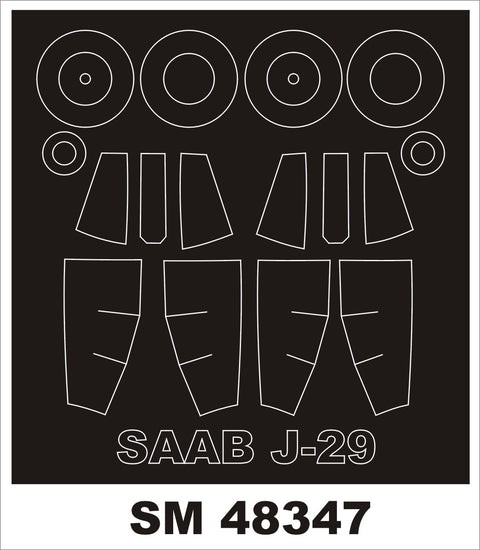 Montex SM48347 1/48 Saab J29