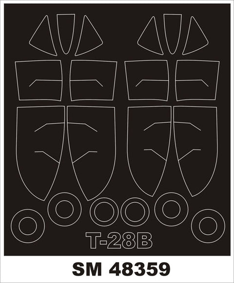 Montex SM48359 1/48 T-28 Trojan