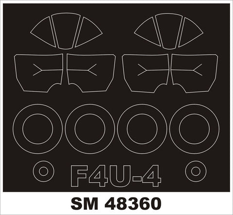 Montex SM48360 1/48 F4U-4 Corsair