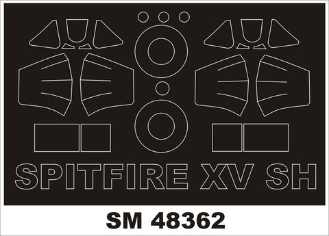 Montex SM48362 1/48 Spitfire MkXV