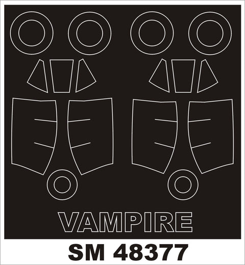 Montex SM48377 1/48 VAMPIRE FB Mk9