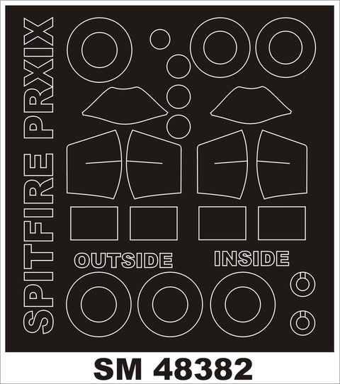 Montex SM48382 1/48 SPITFIRE PRXIX