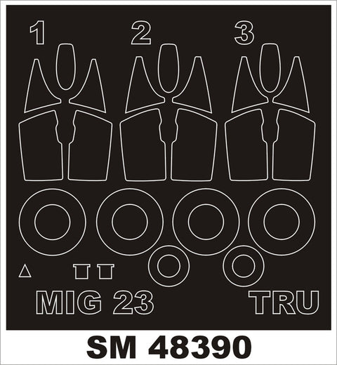 Montex SM48390 1/48 MiG-23ML/MF