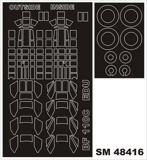 Montex SM48416 1/48 Bf 110C