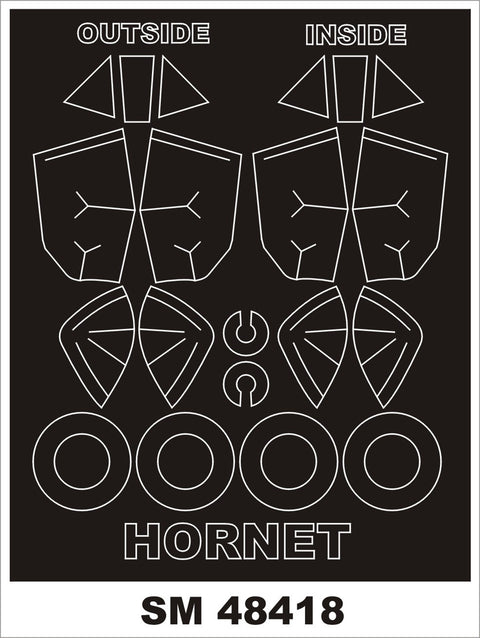 Montex SM48418 1/48 DH HORNET
