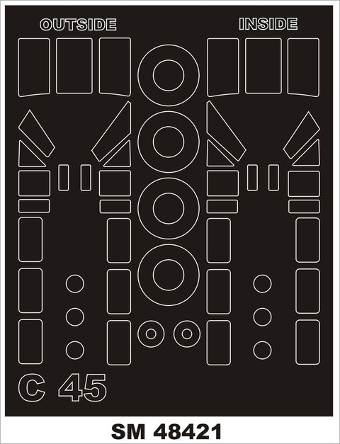 Montex SM48421 1/48 C-45/UC-45