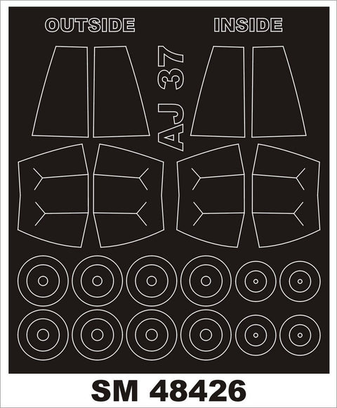 Montex SM48426 1/48 AJ-37 VIGGEN