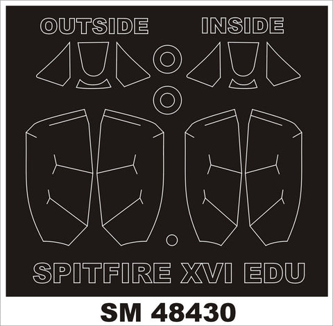 Montex SM48430 1/48 SPITFIRE XVI (BUBLETOP)