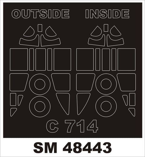 Montex SM48443 1/48 C-714