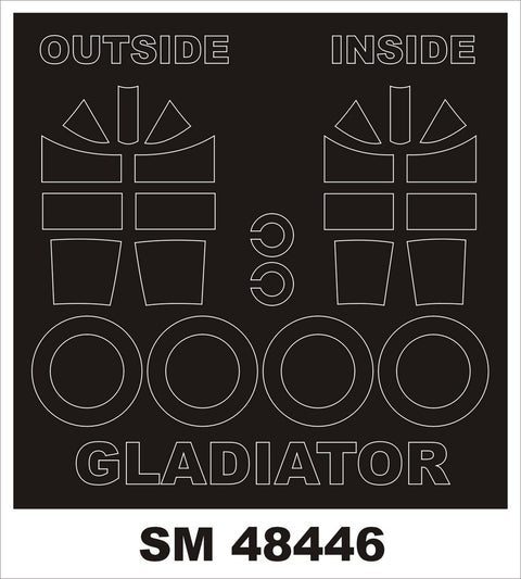 Montex SM48446 1/48 GLOSTER GLADIATOR