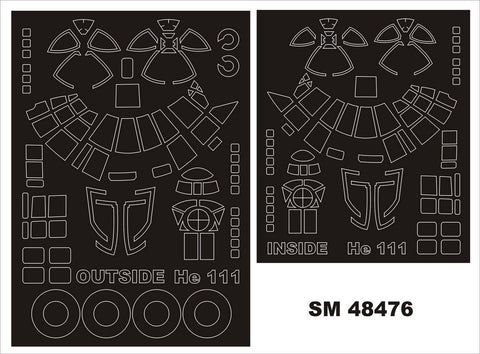 Montex SM48476 1/48 He 111H-3