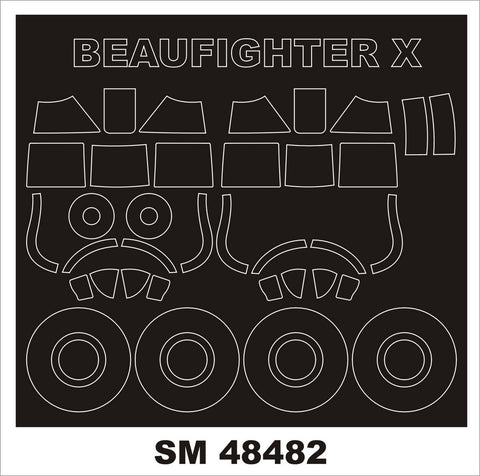Montex SM48482 1/48 BEAUFIGHTER X