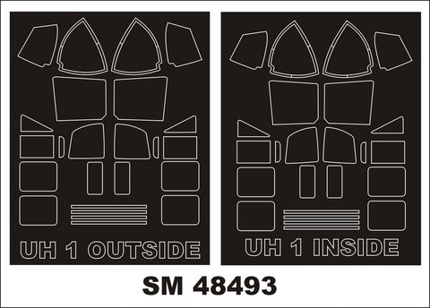 Montex SM48493 1/48 UH-1D HUEY