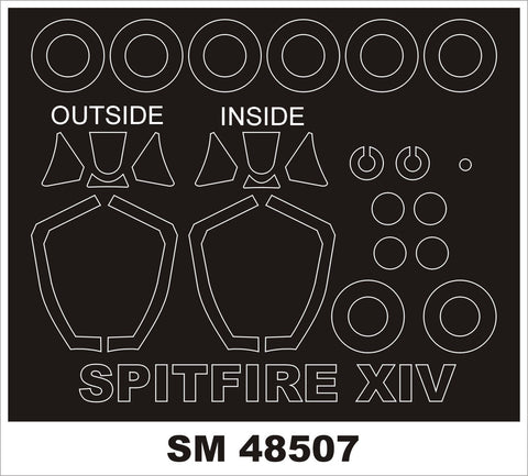 Montex SM48507 1/48 SPITFIRE XIV