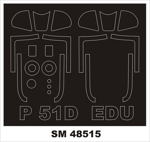Montex SM48515 1/48 P-51D MUSTANG