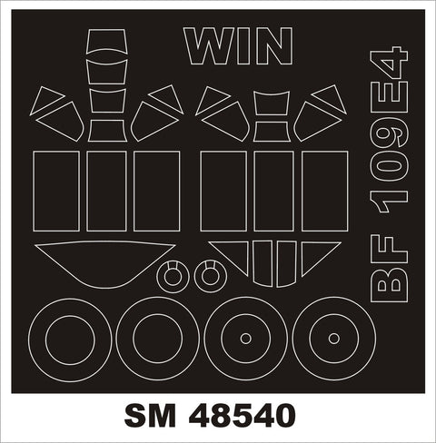 Montex SM48540 1/48 BF 109E-4