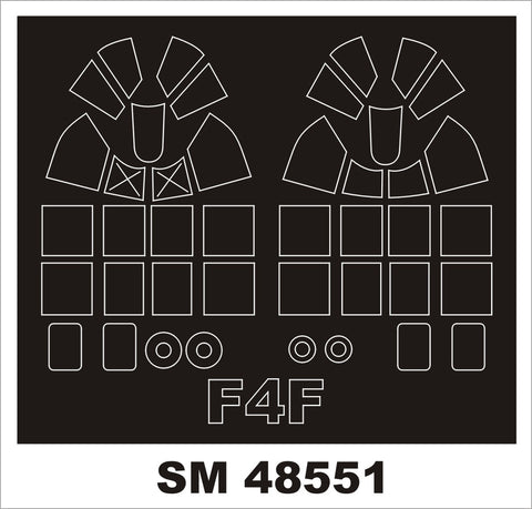 Montex SM48551 1/48 F4F WILDCAT