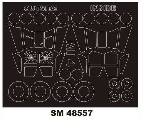 Montex SM48557 1/48 Mi-4