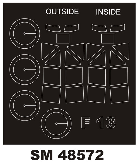 Montex SM48572 1/48 JUNKERS F-13