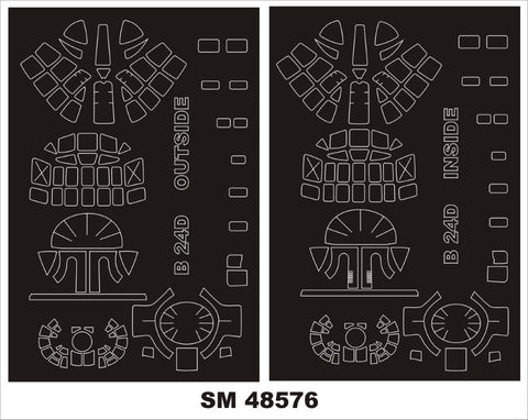 Montex SM48576 1/48 B-24D LBERATOR