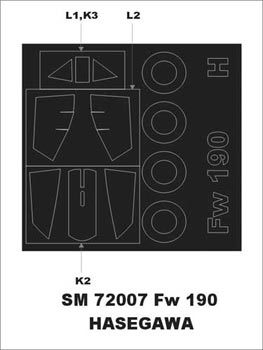 Montex SM72007 1/72 Fw 190